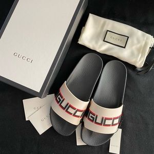 Gucci pursuit women’s slides sz39